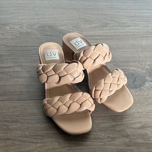 DV by Dolce Vita Beige Braided Sandals